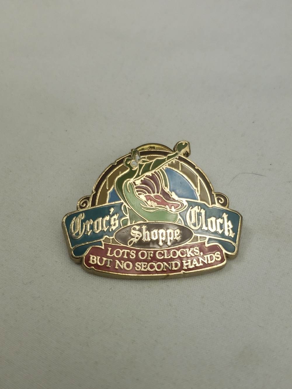 Disney Peter Pan Trading Pin "Croc's Clock Shoppe"